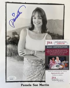 Pamela Sue Martin DYNASTY Original Autographed 8X10 Photo w/JSA COA