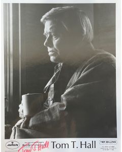 Tom T. Hall American Country Music Singer-Songwriter Original signed 8X10 Photo