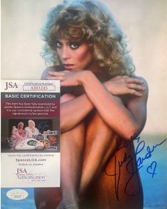 Judy Landers MADAME'S PLACE Original Autographed 8X10 Photo w/JSA COA