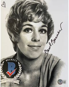 Carol Burnett COMEDY LEGEND Original Autographed 8X10 Photo w/Beckett COA #3