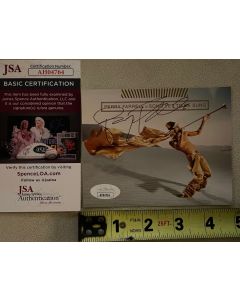 Perry Farrell Original Autographed 5X4 Card w/JSA COA  thehollywoodshow (13832)