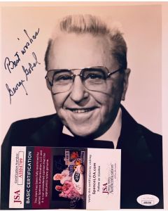 George Gobel RIP THE GEORGE GOBEL SHOW Original Autographed 8X10 Photo w/JSA COA