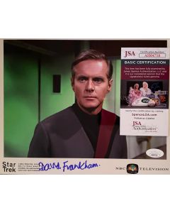 David Frankham STAR TREK Original Autographed 8X10 Photo w/JSA COA