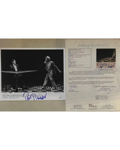 Al Pacino & Paul Benedict Original Autographed 8X10 Photo w/JSA LOA