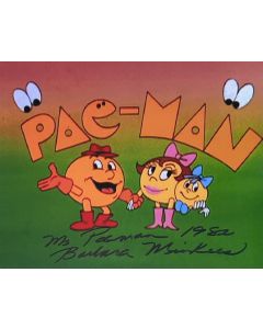 Barbara Minkus MS. PACMAN Original Autographed 8x10 Photo #7