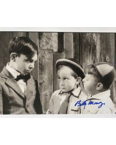 Billy Minderhout OUR GANG (THE LITTLE RASCALS) Original Signed 8x10 Photo