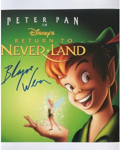 Blayne Weaver DISNEY Return to Never Land 2022 Original signed 8X10 Photo #2