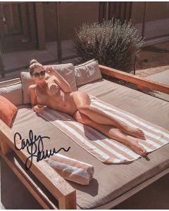 Carly Lauren PLAYBOY PLAYMATE 2013 Original Signed 8X10 Photo