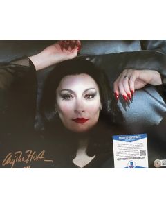 Anjelica Huston Addams Family 11X14 w/Beckett COA #4