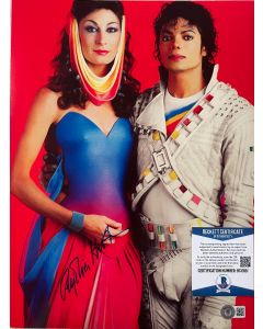Anjelica Huston Captain EO 11X14 w/Beckett COA #3