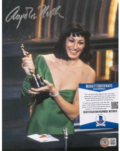Anjelica Huston 8X10 photo w/Beckett COA