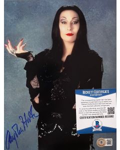 Anjelica Huston Addams Family 8X10 photo w/Beckett COA #2