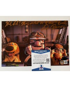 Ed Asner (1929-2021) Up 8X10 photo w/Beckett COA 3