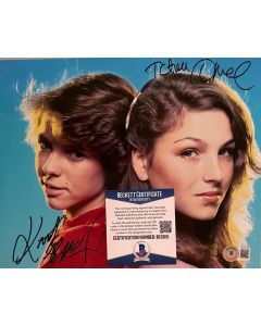 Tatum O'Neal & Kristy McNichol Original Signed 8X10 photo w/Beckett COA