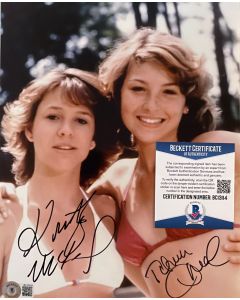 Tatum O'Neal & Kristy McNichol 8X10 photo w/Beckett COA 2