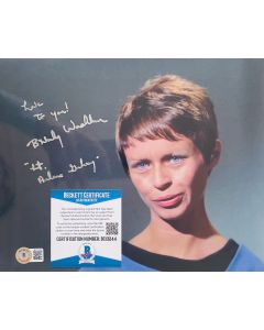 Beverly Washburn Star Trek 8X10 photo w/Beckett COA