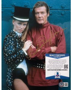 Kristina Wayborn Bond 007 8X10 with Beckett COA 
