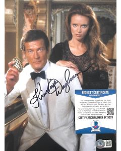 Kristina Wayborn Bond 007 8X10 with Beckett COA 2