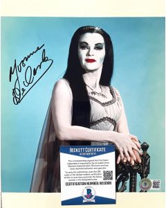 Yvonne DeCarlo The Munsters signed 8x10 w/ Beckett COA 2
