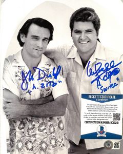 Michael Talbott John Diehl Miami Vice 8X10 photo w/Beckett COA