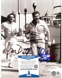 Michael Talbott John Diehl Miami Vice 8X10 photo w/Beckett COA 2
