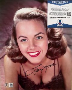 Terry Moore 8X10 photo w/Beckett COA