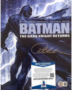 Peter Weller Batman 8x10 w/Beckett COA