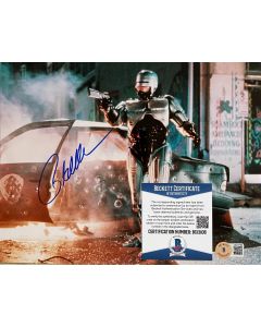Peter Weller Robcop 8x10 w/Beckett COA