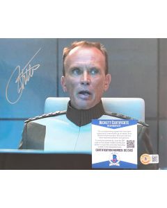 Peter Weller Star Trek 8x10 w/Beckett COA