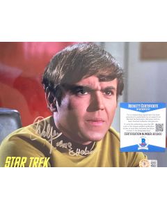 Walter Koenig Star Trek 8X10 w/Beckett COA #2