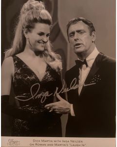 Inga Neilsen LAUGH IN Original Signed 8x10 Photo #3