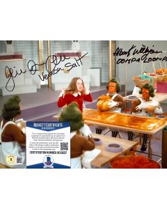 Julie Dawn Cole Albert Wilkinson Wonka 8X10 photo w/Beckett COA