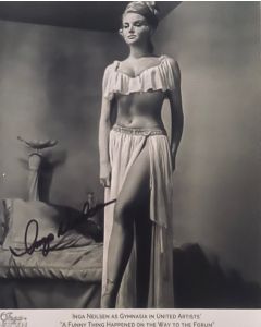 Inga Neilsen SOMETHING HAPPENED ON THE WAY TO THE FORUM Original Signed 8x10 #14
