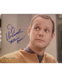 Jay Underwood S TREK VOYAGER Original Signed 8X10 Photo