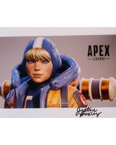 JUSTINE HUXLEY APEX LEGENDS Original Signed 8X10 Photo #7