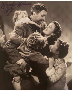 Karolyn Grimes IT'S A WONDERFUL LIFE 1946 Original Signed 8X10 Photo #2