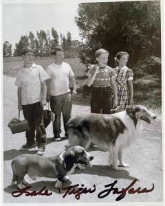 Luke Tiger Fafara Lassie Original Autograph 8x10 Photo #4