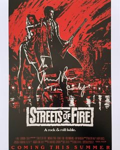 Michael Pare STREETS OF FIRE 1984 Original Autographed 8X10 Photo #8