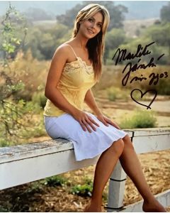 MARKETA JANSKA July 2003 Playboy Playmate Original Signed 8X10 Photo #2