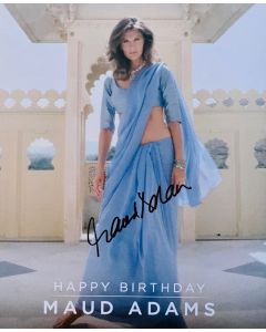 Maud Adams 007 OCTOPUSSY & THE MAN WITH THE GOLDNE GUN Original Signed 8X10 #11