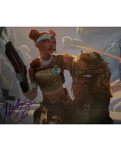 Mela Lee APEX LEGENDS Video game Original Signed 8X10 #4