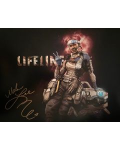 Mela Lee APEX LEGENDS Video game Original Signed 8X10 #7