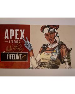 Mela Lee APEX LEGENDS Video game Original Signed 8X10 #8