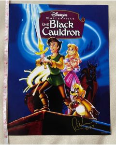 Rick Law The Black Cauldron 1985 Original Signed 8X10 #5
