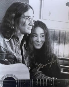 Kim Miyori JOHN & YOKO Autographed 8X10 photo #5
