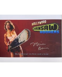 Michelle Bauer HOLLYWOOD CHAINSAW HOOKERS, EVIL TOONS in person 8X10 Autograph #7