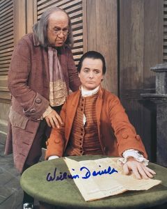 William Daniels MOVIE: 1976, 1972 in person 8x10 Autographed #15