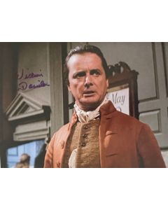 William Daniels MOVIE: 1976, 1972 in person 8x10 Autographed #17