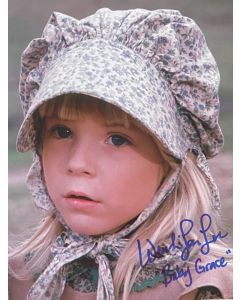 Wendi Lou Lee Little House On the Prairie in person 8x10 signed #2