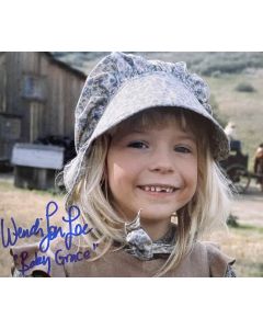 Wendi Lou Lee Little House On the Prairie in person 8x10 signed #3